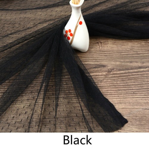 1M Tulle Fabric Mesh Lace Star DIY Dress Curtain Craft Material Veil Wedding Sew - Picture 13 of 35