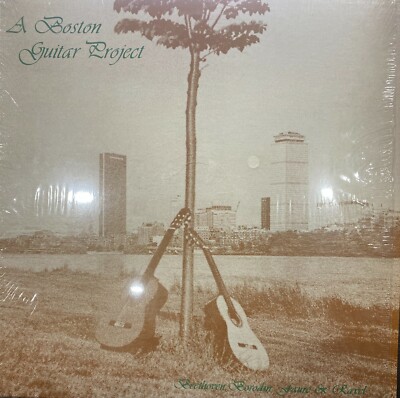 A BOSTON GUITAR PROJECT V/A Beethoven Ravel Faure Borodin LP 1982 Sail Rare M/NM