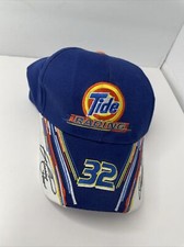 Tide Racing 32 Ricky Craven Race Adjustable Baseball Hat Cap Golf Signed/auto