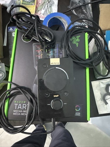 Astro A40 Gaming MixAmp Pro TR For PlayStation PS4 PS5 Comes With All Cables (3)