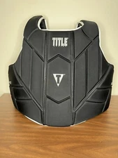 Title Boxing Sculpted Thermo Foam Body Protector - MMA - Kickboxing- Black/White