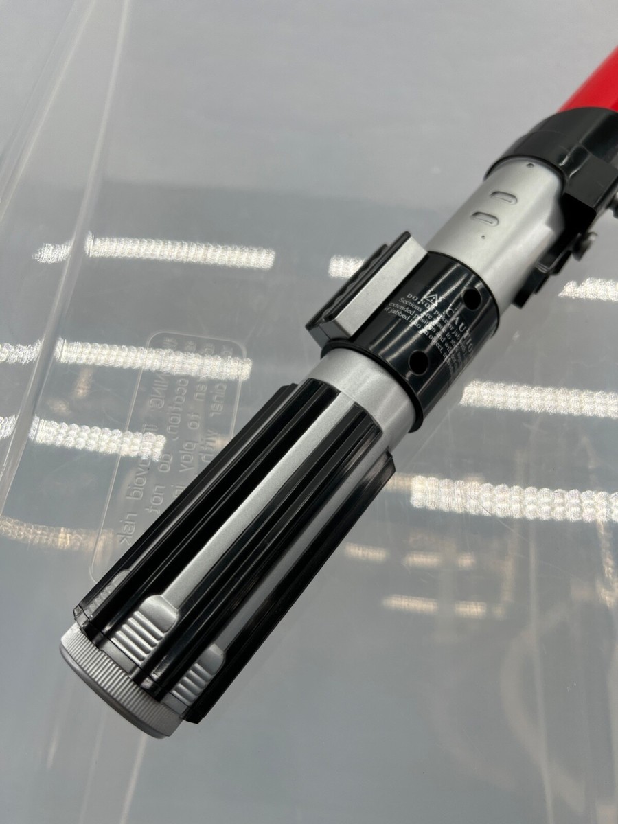 Hasbro Star Wars Darth Vader Lightsaber 2009 Sith Toy Red
