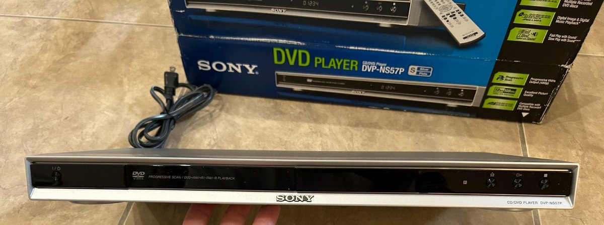Sony CD/ DVD Player DVP-NS57P NEW Open Box w/ Remote Cables