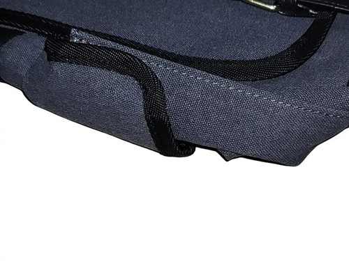 LONDON FOG Canvas Messenger Bag 100TH ANNIV Edition Shoulder Strap - Denim - NEW - Picture 8 of 16