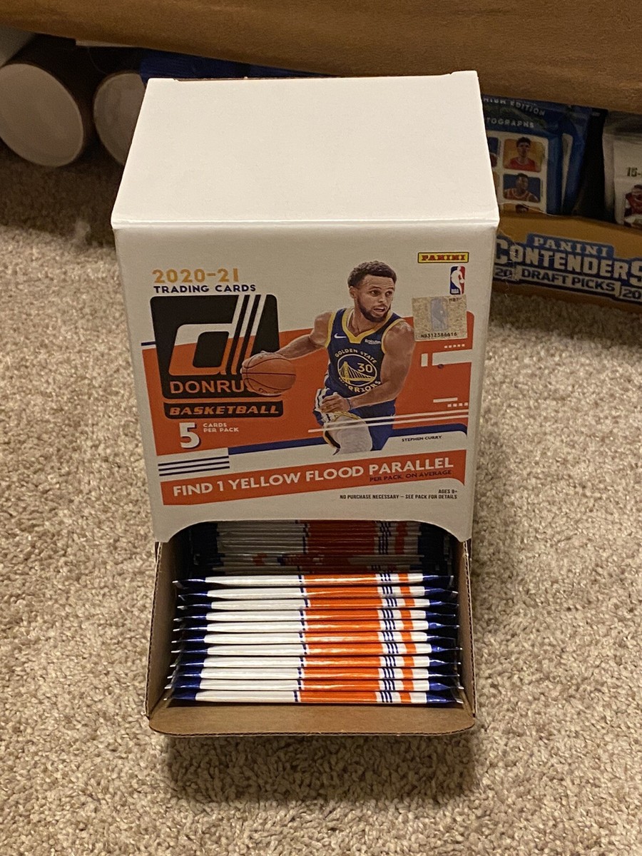 Lot of 48 New 2020-21 Panini NBA Donruss Basketball 5-Card