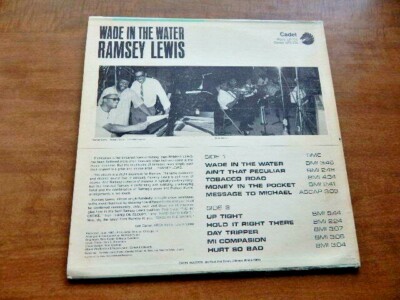 ramsey lewis tobacco road LP-RAMSEY LEWIS-Wade in the Water-on Cadet-1966-Tobacco Road, Day Tripper