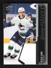 Kole Lind YG 2021 Upper Deck  French Vancouver Canucks #247