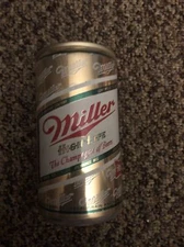 Bank Top Beer Can BANKS Miller High Life