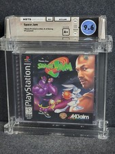 PS1 Playstation 1 SPACE JAM Wata 9.6 A+ New Sealed VGA Game CGC Michael Jordan