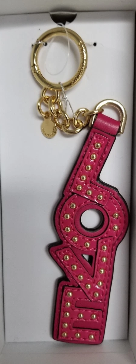 Michael kors love keychain clearance