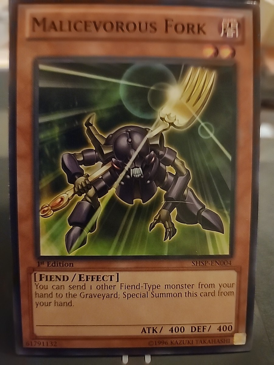 yugioh malicevorous deck Yu-Gi-Oh! Spoon SHSP-EN003 Shadow Specters 1st Edition Malicevorous Decks - Yu-Gi-Oh! Card