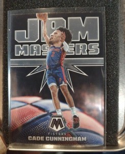 Cade Cunningham 2021-22 Panini Mosaic Basketball Rookie "Jam Masters" Insert #16