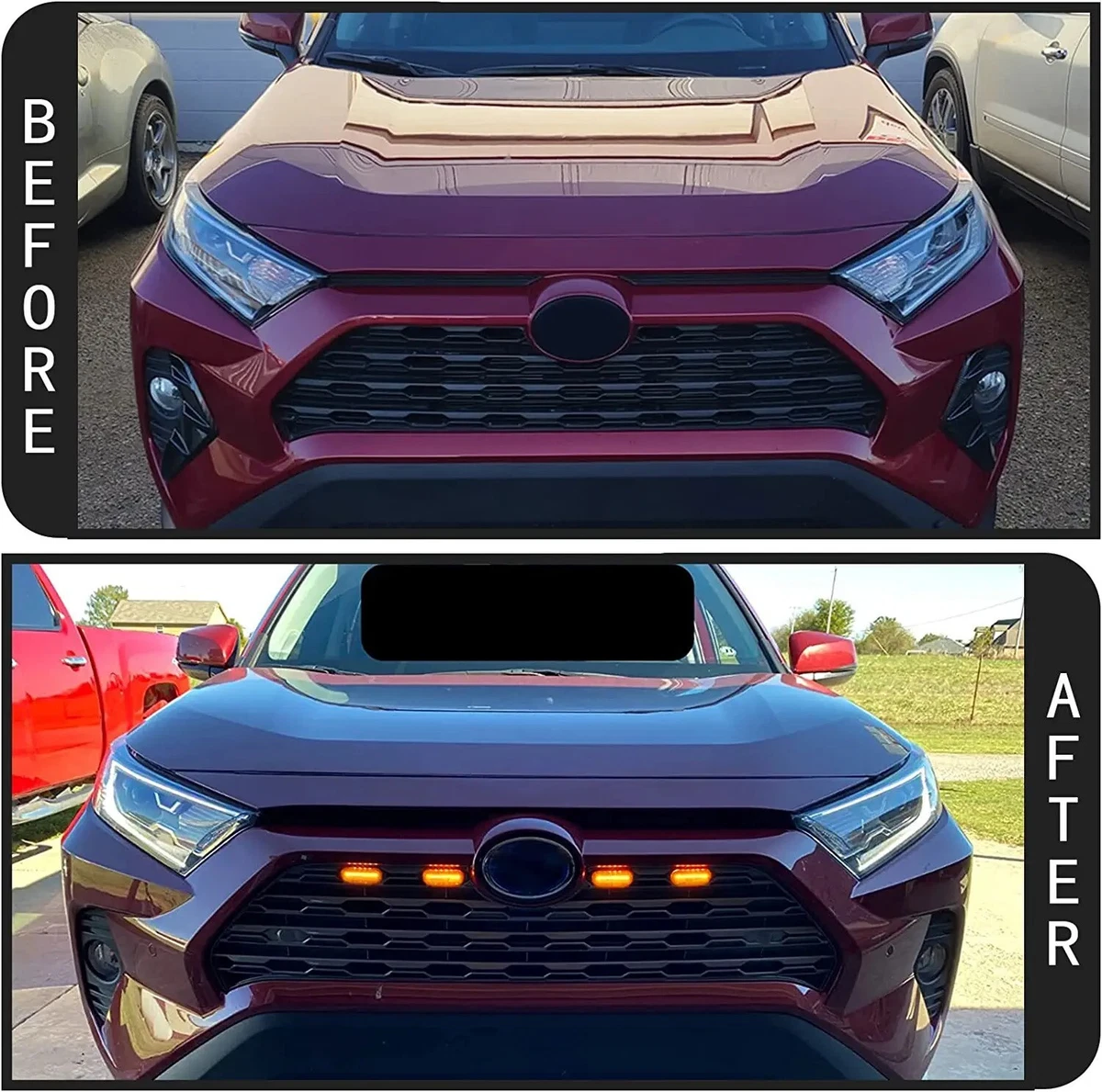 Rav4 grill lights deals