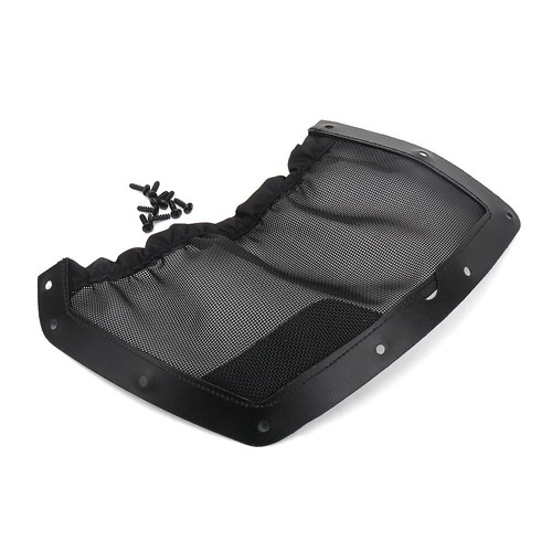 Black Storage Bag Backrest Rear Elastic Net Pocket For CAN-AM MAVERICK R 2024 - Picture 9 of 9