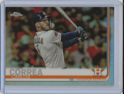 2019 TOPPS CHROME BASEBALL TRADING CARDS SINGLE CARDS - YOU PICK YOUR CARD - Picture 56 of 169