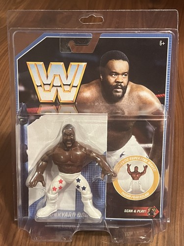 NEW WWE MATTEL RETRO JYD JUNKYARD DOG WRESTLING AC...
