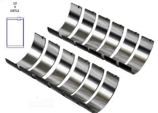 Ford E-150 E-250 Econoline 1997 1998 4,2 L V6 12 V "2" - anillo trasero + kit BRGS PRINCIPAL  Foto 4 de 4