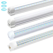 T8 8FT LED Tube Lights 72W 120W 8 Foot Garage Warehouse LED Shop Light Fixtures