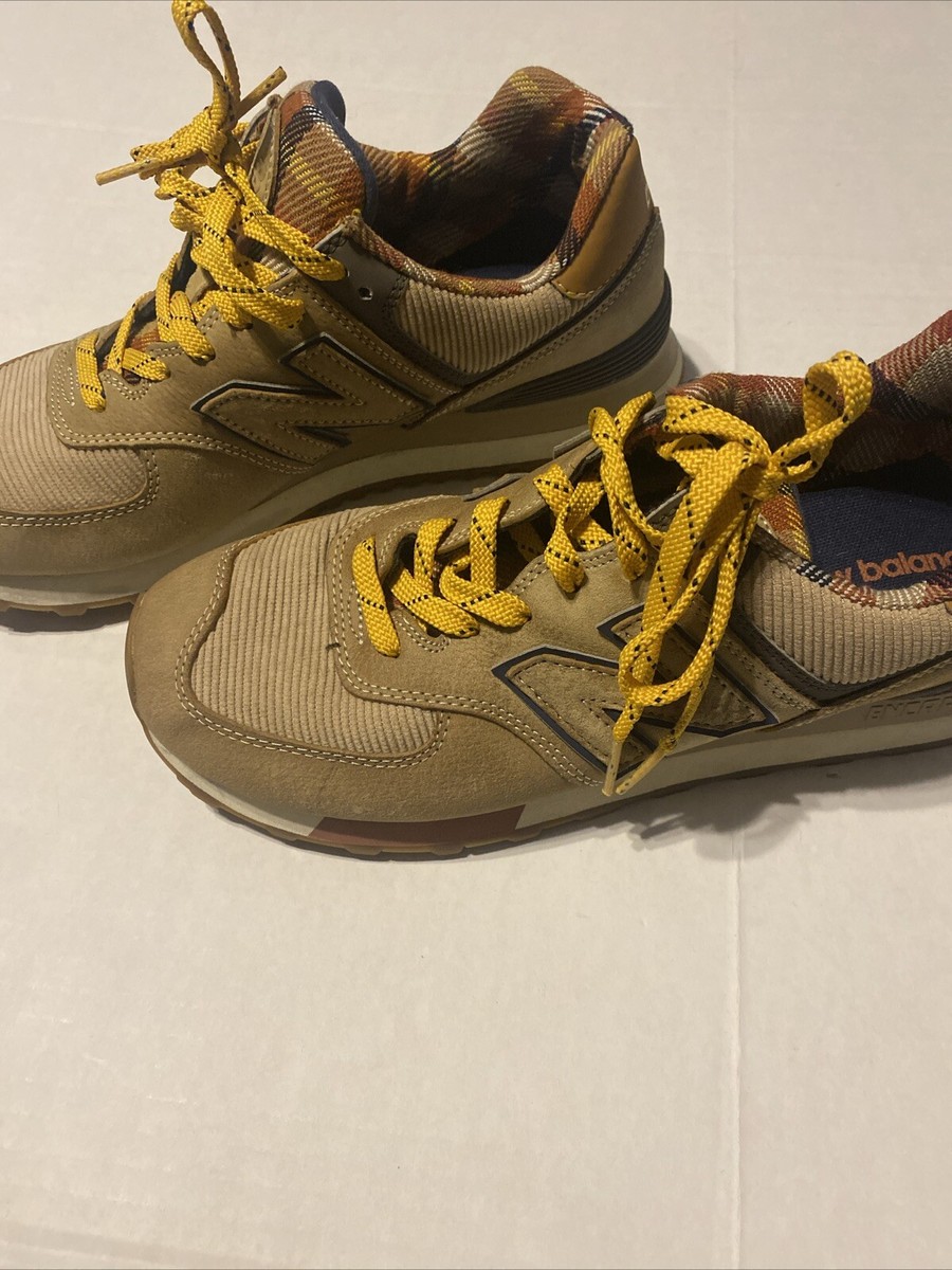 New Balance Men\'s 574, Workwear/Jupiter/Plaid, Size 12 EUC New Balance Men main image 4
