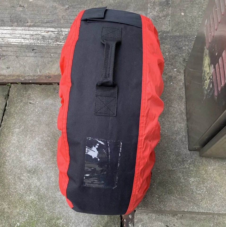 Cubierta de neumático de repuesto ajustable para automóvil Bolsa de almacenamiento de rueda de neumático de invierno apta para 15-20 pulgadas Foto 4 de 4