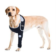 Recovery Suits for Dog After Surgery Dog Sleeve Waterproof MEDIUM FRONT LEFT