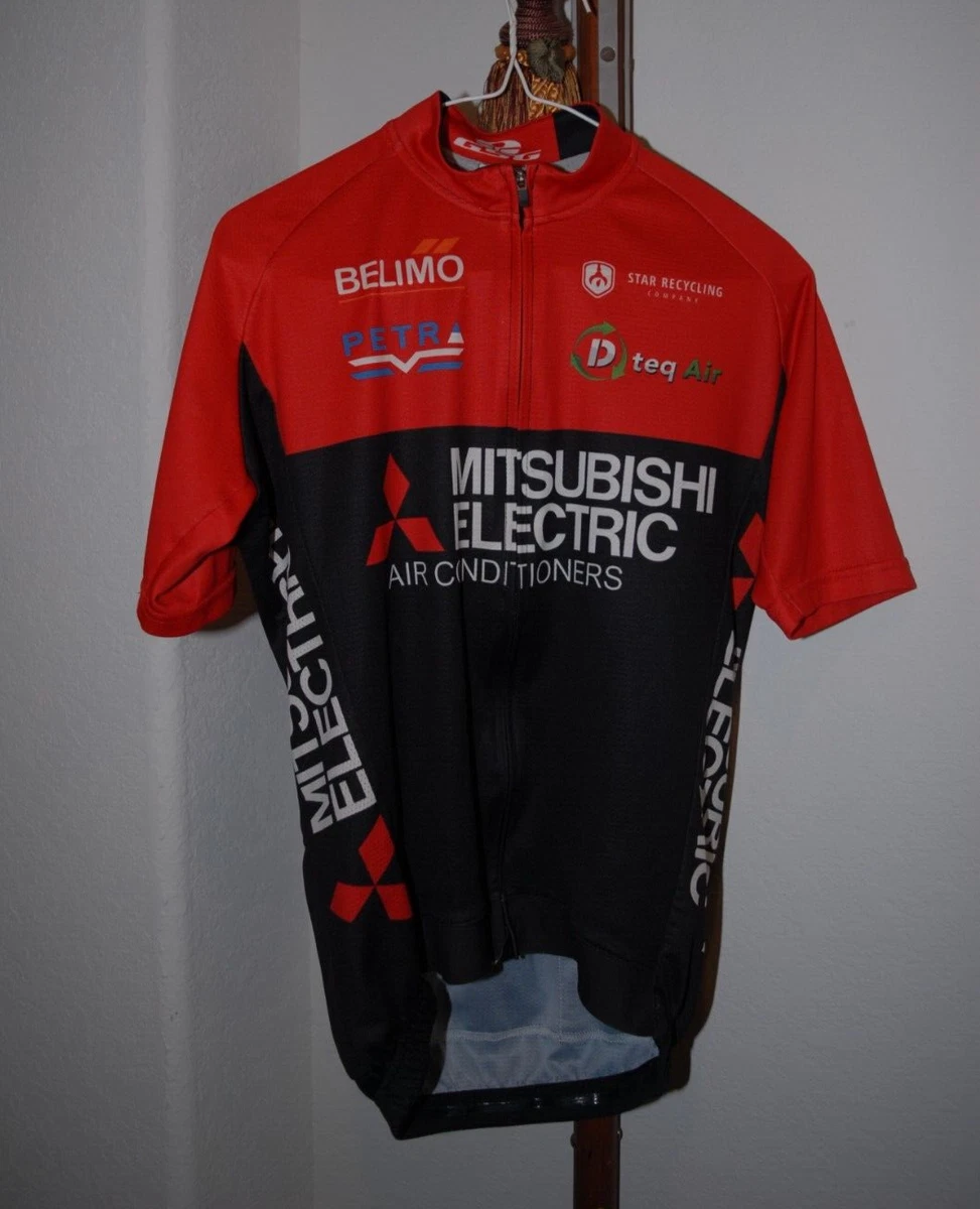 GSG Cycling Jersey NWOT Mitsubishi Electric Bicycle Jersey