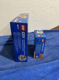 LEGO CITY: Van & Caravan (60117) &LEGO CITY: Cyber Stunt Bike (60358) New