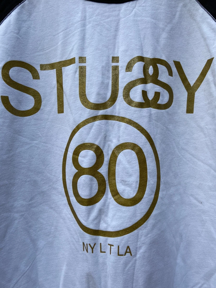 Stussy Baseball Shirt 80 Nyltla Large Size