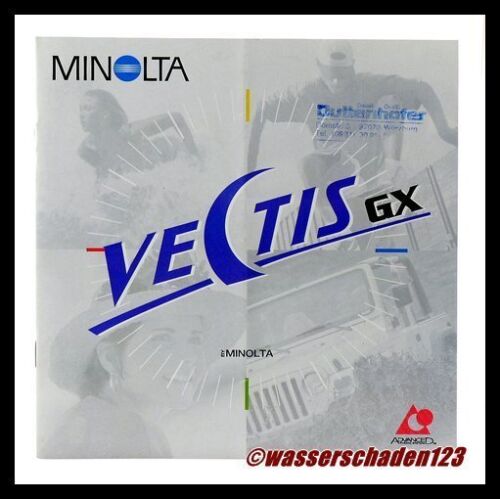 MINOLTA Prospekt Minolta VECTIS GX Kamera Broschüre (X1035 - Bild 1 von 1