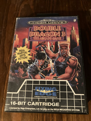 Double Dragon 3 - Sega Mega Drive Game - Good Condition