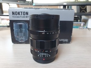 Voigtlander 17.5mm f0.95 Nokton Lens (MFT) Boxed, Excellent Condition