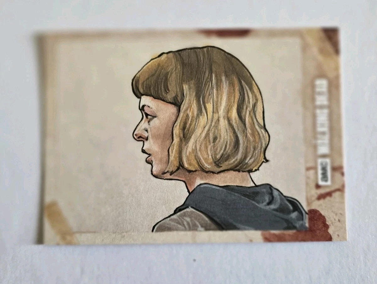 Walking Dead with Sketch Collectable Trading Cards for sale | eBay