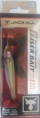 JACKALL Rizer Bait 007R Topwater Lure Chart Back Pearl Fishing Gear