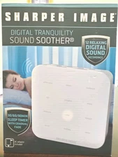 Sharper Image Digital Tranquility Sound Smoother 12 Relaxing Digital Sound