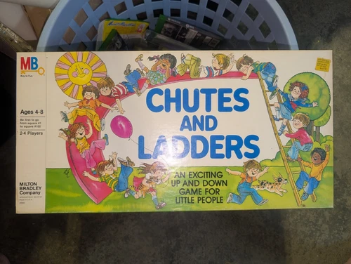 1978 Chutes and Ladders Board Game ~ 100% Complete Vintage 