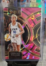 2024 Panini Select WNBA - Premier Level Courtney Williams #163 Pink Ice Prizm