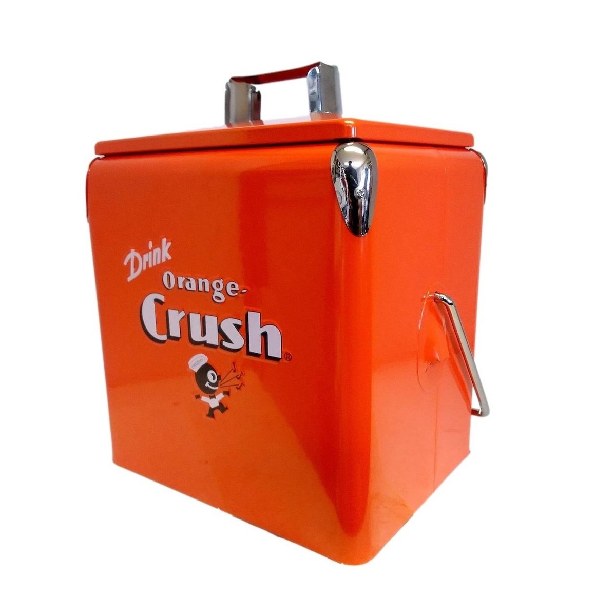Classic Orange Crush Picnic Cooler American Retro New | eBay
