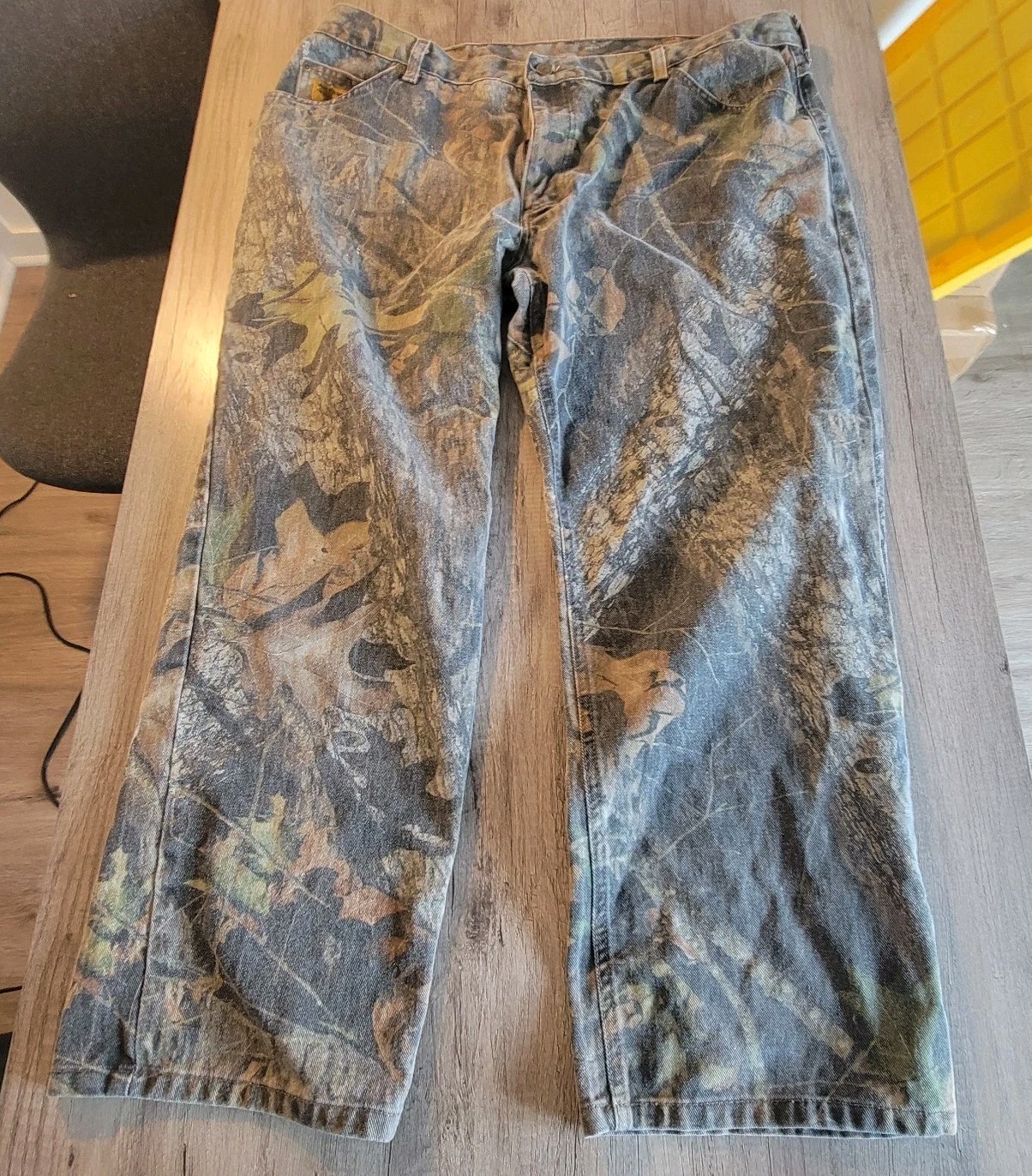 Vintage Men's Diamond Cut Apparel Camouflage Pants 42x30