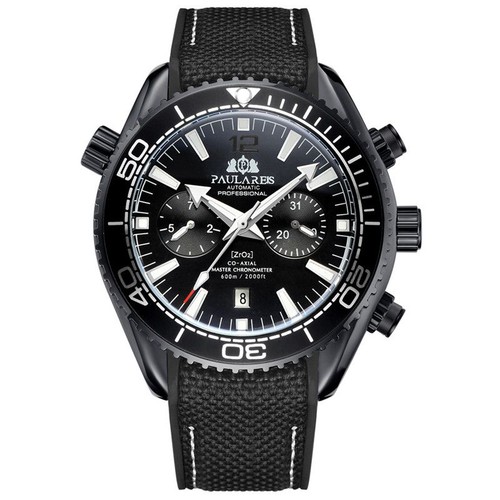 Luminous Men's Watch Canvas Automatic Mechanical Fashion Strap Rubber Band - Picture 31 of 31