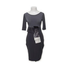 Chewan, Kleid, Größe: 40, Grau, Elasthan/Polyester, Einfarbig, Damen #UIa