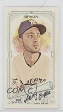 2018 Topps Allen & Ginter Mini Brooklyn Back 12/25 Ryan Braun #80 8nf