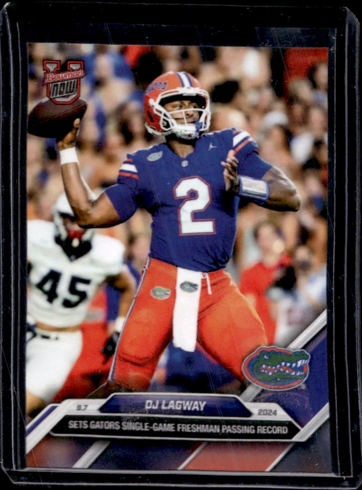 2024 Bowman U Now DJ Lagway #7 Gators