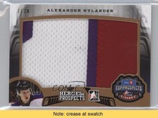2015 Leaf ITG Heroes & Prospects 7/20 Alexander Nylander #TPP-02 Patch READ y8h