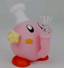 Cartoon Silicone Water Pipe Bong | 1 Pack Kirby 6"