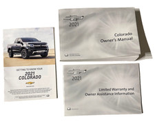 2021 CHEVROLET COLORADO  OWNERS MANUAL SET OEM ITEM