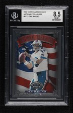 2000 Donruss Preferred QBC National Treasures /1000 Dan Marino PSA 8.5 HOF 3hd