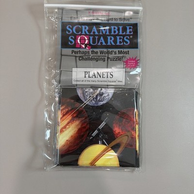 B Dazzle Planets Scramble Squares 9 Piece Puzzle