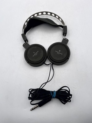 Audio-Technica ATH-3 Stereo Over-Ear Headphones Black Wired Adjustable Headband
