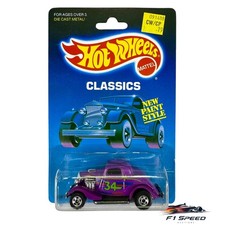 🇺🇸1988 Hot Wheels #3613 Classics 3-Window '34 Purple #34 H14🇺🇸