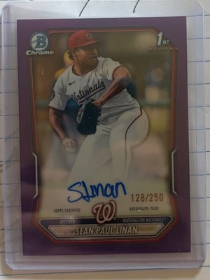 🔥SEAM PAUL LINAN BOWMAN FIRST AUTO 128/250🔥